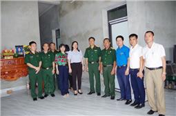 Bộ CHQS tỉnh Thái Nguyên bàn giao nhà tình nghĩa